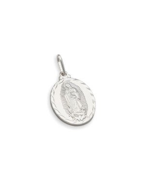 Pingente Medalha de N. Sra. de Guadalupe - G1 - 15mm x 28mm - 2.43gr