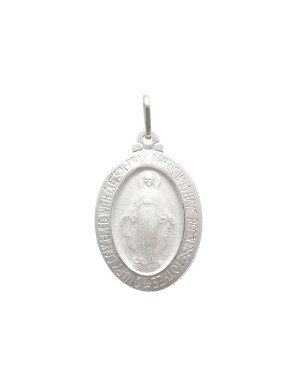 Pingente AG N S Gracas Fo - G1 - 21mm x 30mm - 5.76gr