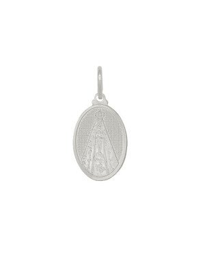 Pingente Medalha Oval N. Sra. Aparecida - G1 - 15mm x 29mm - 2.39gr