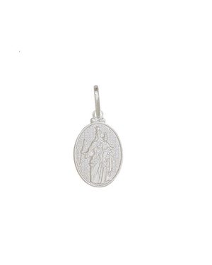 Pingente Oval N. Sra. Auxiliadora - G1 - 11mm x 24mm - 1.42gr