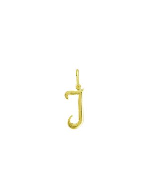 Pingente Letra "I" Media Lisa - 00 - 9mm x 29mm - 0.40gr