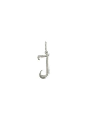 Pingente Letra I Media Lisa - G1 - 9mm x 29mm - 0.75gr