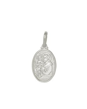 Pingente Oval Santo Antonio - G1 - 15mm x 59mm - 2.29gr