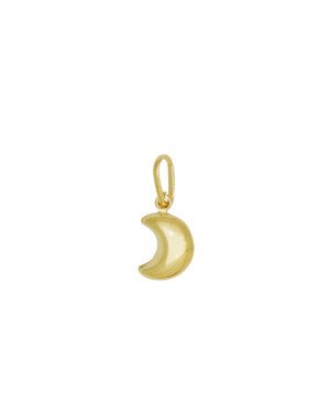 Pingente Lua Dupla - 00 - 9mm x 20mm - 0.84gr
