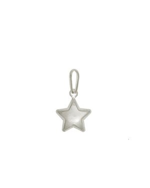 Pingente Estrela Dupla - G1 - 11mm x 20mm - 1.04gr