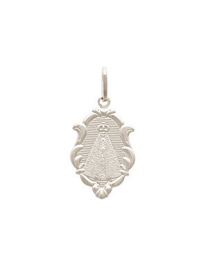 Pingente N. Sra. Aparecida com Moldura - G1 - 13mm x 23mm - 1.68gr