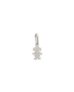 Pingente Garotinha - G5 - 6mm x 9mm - 0.33gr