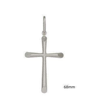Pingente Cruz Bastao - G1 - 32mm x 68mm - 4.02gr