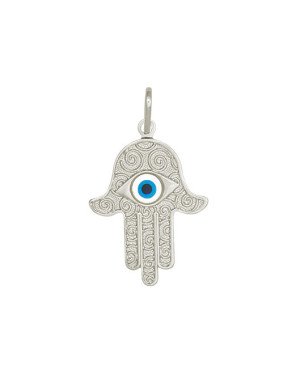 Pingente Mao de Fatima - G3 - 20mm x 38mm - 2.78gr