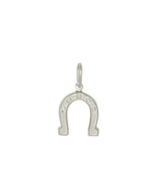 Pingente Ferradura Dupla - G1 - 14mm x 23mm - 1.53gr
