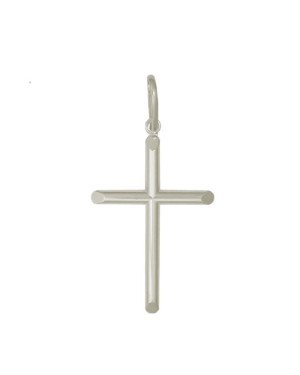 Pingente Cruz Fina sem Cristo - G1 - 19mm x 29mm - 1.04gr