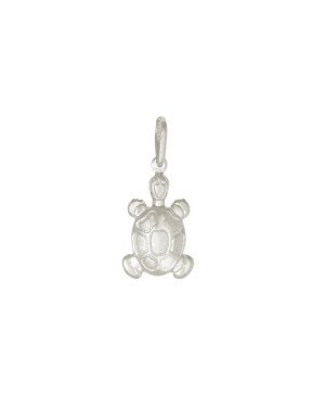 Pingente AG Tartaruga 16mm  - G1 - 12mm x 20mm - 0.94gr