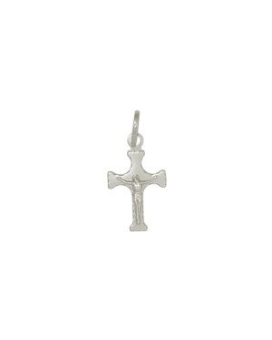 Pingente AG Cruz c/ Cristo 15mm - G5 - 10mm x 20mm - 0.59gr