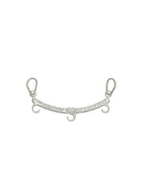 Pingente AG Canga "Amor Eterno" p/ 3  - G3 - 30mm x 12mm - 0.75gr
