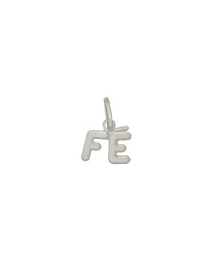 Pingente AG "Fe" 15mm - G3 - 12mm x 18mm - 0.64gr