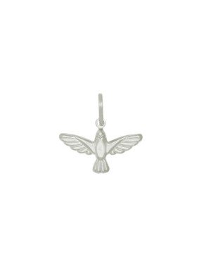 Pingente AG  Espirito Santo Estampado 20mm - G1 - 20mm x 20mm - 0.84gr