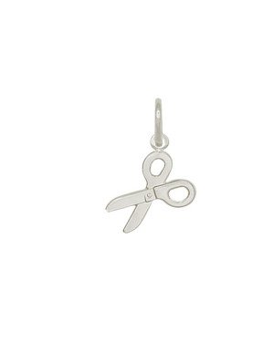 Pingente AG Tesoura Dupla Vazada 16mm  - G1 - 12mm x 26mm - 1.02gr