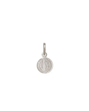 Pingente AG Sao Bento 9mm - G5 - 9mm x 16mm - 0.72gr