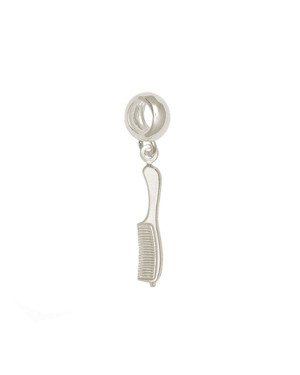 Pingente AG Berloque Pente Duplo  - G3 - 4mm x 34mm - 1.32gr
