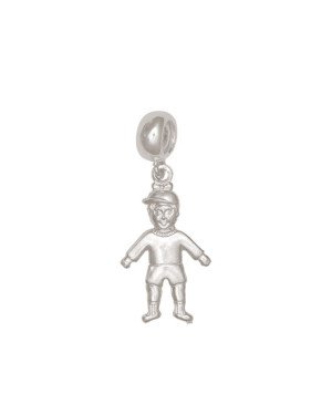 Pingente AG Berloque Menino Duplo - G3 - 13mm x 34mm - 1.88gr