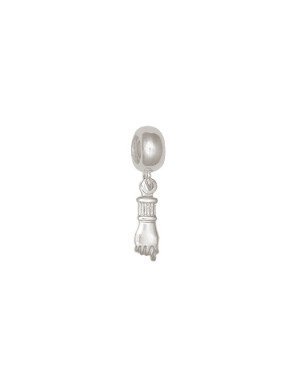 Pingente AG Berloque Figa Dupla  - G5 - 4mm x 25mm - 1.00gr