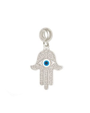 Pingente AG Berloque Mao de Fatima 20mm  (Resina) - G5 - 16mm x 34mm - 1.95gr