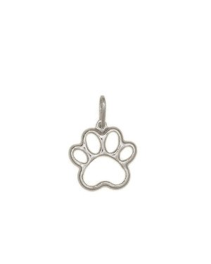 Pingente AG Pata Pet Vazada 16mm - G3 - 16mm x 24mm - 0.76gr