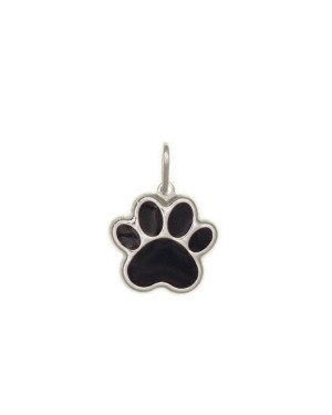 Pingente AG Pata Pet 16mm c/ Resina - G3 - 16mm x 24mm - 1.69gr
