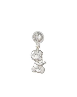 Pingente AG Berloque Bebe Menina  - G3 - 11mm x 29mm - 1.39gr