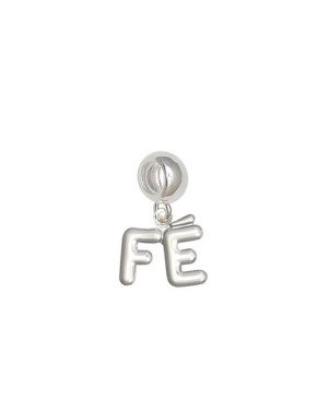 Pingente AG Berloque Fe 15mm  - G5 - 12mm x 19mm - 1.18gr