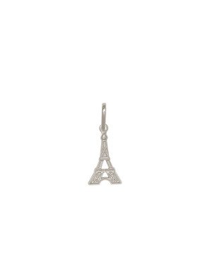 Pingente AG Torre Eiffel 13mm - G5 - 8mm x 20mm - 0.33gr