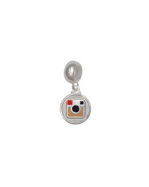 Pingente AG Berloque Instagram 11mm c/ Resina - G5 - 11mm x 22mm - 1.46gr