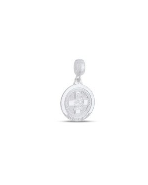 Pingente AG Berloque (S/ Envelhecer) Profissao Biomedicina  - G5 - 15mm x 27mm - 2.17gr