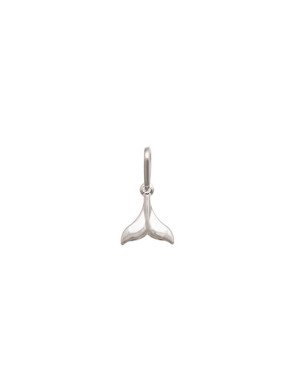 Pingente AG Rabo de Sereia 8mm Liso - G5 - 8mm x 15mm - 0.25gr
