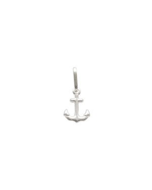 Pingente AG Ancora 8mm - G5 - 7mm x 15mm - 0.25gr