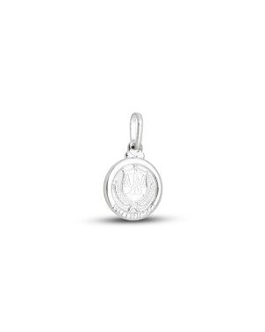 Pingente AG (SEM Envelher) Redondo 11mm Profissao "Nutricao"  - G3 - 11mm x 19mm - 0.92gr