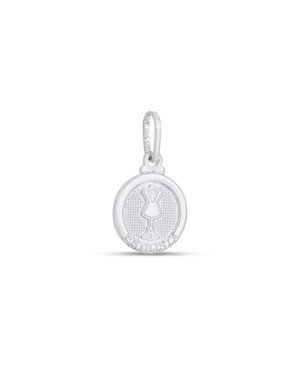 Pingente AG (SEM Envelher)) Redondo 11mm Profissao "Estilista" - G3 - 11mm x 19mm - 0.97gr