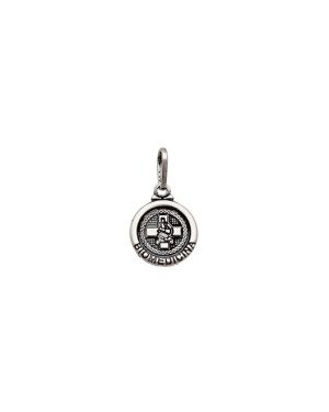 Pingente AG (B. Envelhecido) Redondo 11mm "Biomedicina"  - G3 - 11mm x 19mm - 0.92gr