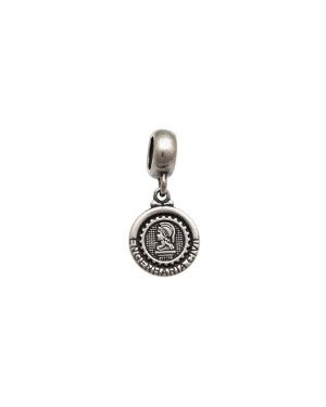 Pingente AG (B. Envelhecido) Berloque Profissao 11mm Eng. Civil - G5 - 11mm x 23mm - 1.43gr