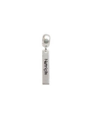 Pingente AG Berloque Placa 20x4 Profissao Nutricao c/ Resina - G5 - 4mm x 28mm - 1.24gr