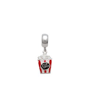 Pingente AG Berloque Pipoca 10mm  - G6 - 8mm x 19mm - 1.07gr