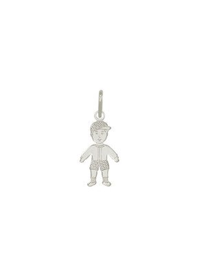 Pingente Menino - G3 - 9mm x 22mm - 0.63gr