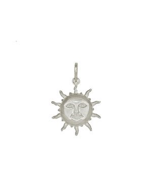 Pingente de Sol Estampado - G1 - 15mm x 26mm - 0.84gr