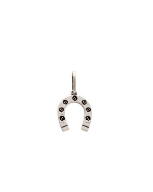 Pingente AG Ferradura (Envelhecida) - G5 - 13mm x 21mm - 0.72gr