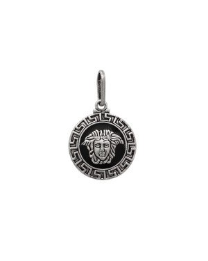 Pingente AG (Envelhecido/Resina) Grego Medusa  - G3 - 15mm x 24mm - 1.58gr