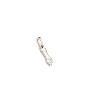 Pingente AG Figa Macica 12mm  - G5 - 4mm x 19mm - 0.71gr