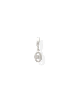 Pingente AG Berloque Oitinho 8mm Macico - G5 - 5mm x 18mm - 0.85gr
