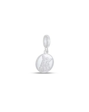 Pingente AG Berloque Sao Miguel (Verso Escrita) Sem Envelhecer - G5 - 11mm x 22mm - 2.00gr