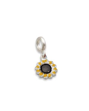 Pingente AG Berloque Girassol p/ Resina - G5 - 8mm x 19mm - 0.86gr