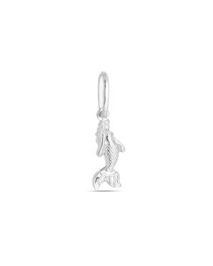 Pingente AG Sereia 12mm  - G5 - 6mm x 20mm - 0.40gr